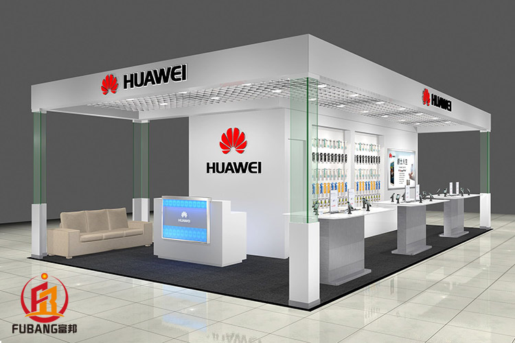 華為手機店裝修設計