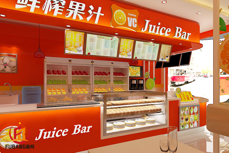 VC果汁店裝修設計