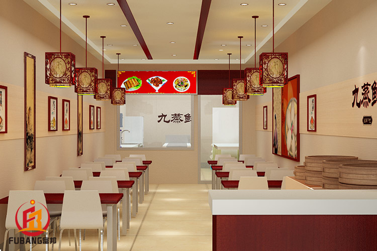 九蒸鮮店鋪裝修